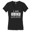 i am sherlocked Women's V-Neck T-Shirt