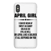 Super April Girl iPhoneX