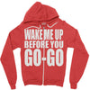 wake me up before you go go Zipper Hoodie