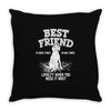 Best Friend  Beagle Throw Pillow