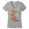 ocean is the only medication Women's V-Neck T-Shirt