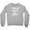 i walk with wasd Crewneck Sweatshirt