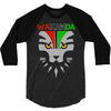 redesignsideas for the flag of wakanda 3/4 Sleeve Shirt