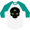 see no evil off 3/4 Sleeve Shirt
