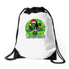 santa claws Drawstring Bags