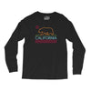 neon sign california republic flag bear Long Sleeve Shirts