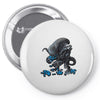 alien eats alien Pin-back button