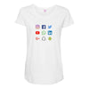fahrie77 Maternity Scoop Neck T-shirt