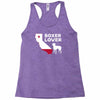 californian boxer lover Racerback Tank
