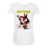 joke fiction Maternity Scoop Neck T-shirt