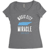 music city miracle Women's Triblend Scoop T-shirt