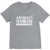 Animals Are Not Ingredients V-Neck Tee