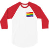 Rainbow Flag 3/4 Sleeve Shirt