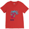 breaking bear V-Neck Tee