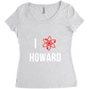 i heart howard Women's Triblend Scoop T-shirt