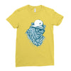 hip hop hibernation Ladies Fitted T-Shirt