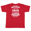 Super Cool Nana Of A Freaking Awesome Grandson Toddler T-shirt