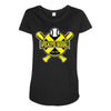 apocalypse baseball Maternity Scoop Neck T-shirt