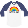 Peace &amp; Love 3/4 Sleeve Shirt