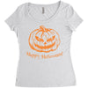happy halloween 2 Women's Triblend Scoop T-shirt