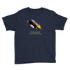 never give up poster Youth Tee