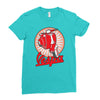 retro vespa red ideal birthday present or gift Ladies Fitted T-Shirt