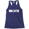 boo pumpkin Racerback Tank