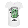 weed Maternity Scoop Neck T-shirt