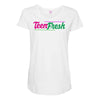 TEENFRESH Maternity Scoop Neck T-shirt