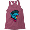 cat punk Racerback Tank