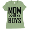 mom of boys Ladies Fitted T-Shirt