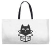 cats love boxes Weekender Totes