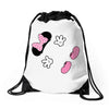 Creating a Little Disney Magic Character Drawstring Bags