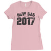 new dad Ladies Fitted T-Shirt