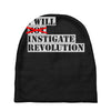 i will instigate revolution Baby Beanies
