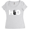 ho Women's Triblend Scoop T-shirt