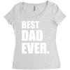 Best Dad Ever Women's Triblend Scoop T-shirt