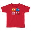 cool retro 80s pacman ghosts video games Toddler T-shirt
