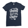 i love gardeing Ladies Fitted T-Shirt
