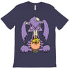 zombie bunny loves brains T-Shirt