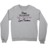 Dear Parents Tag You're It Love Teachers Women's Crewneck Sweatshirt