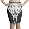dripping diamond Pencil Skirts