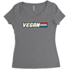 Vegan Parody Cobra Commander Women's Triblend Scoop T-shirt