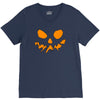 scary pumpkin face halloween V-Neck Tee