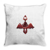 out of the woods Throw Pillow