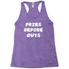 fries before guys Racerback Tank
