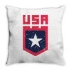 land of the free Throw Pillow