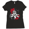 harlequin1 Ladies Fitted T-Shirt