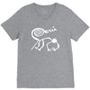 marca peru nazca lines monkey V-Neck Tee
