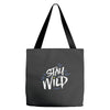 stay wild Tote Bags
